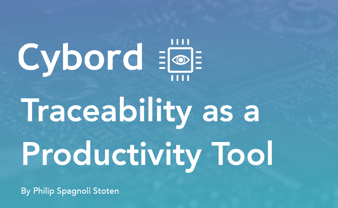 traceability as productivity